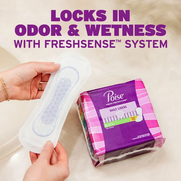 Băng vệ sinh hàng ngày Poise Daily Incontinence Panty Liners Very Light 132 miếng – Giải pháp bảo vệ nhẹ nhàng cho phụ nữ, 132 ct.