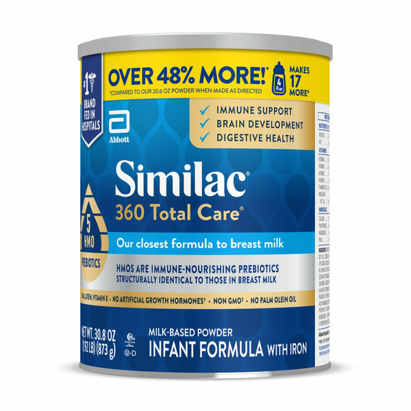 Sữa Công Thức Similac 360 Total Care Infant Formula - Lon 873g