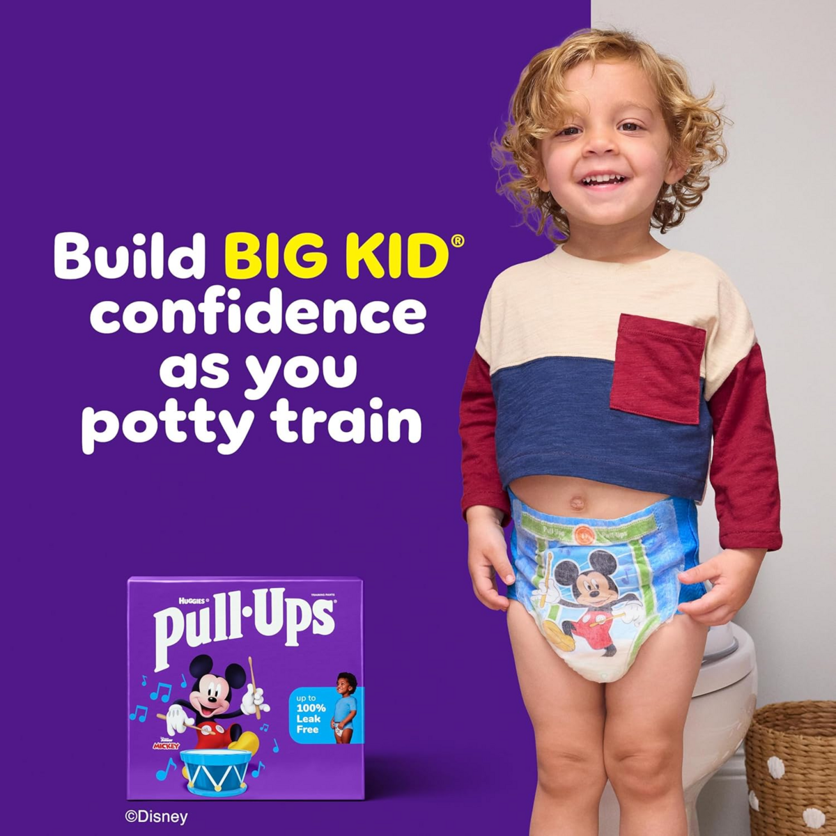 Quần Tập Cho Bé Trai 17.2-22.7kg Pull-Ups Boys' Potty Training Pants 4T-5T (38-50 lbs) - Gói 102 Miếng