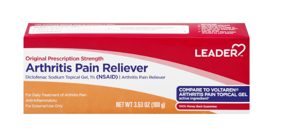 Gel Hỗ Trợ Giảm Đau Xương Khớp Leader Arthritis Pain Relief Gel Diclofenac Sodium 1% – Tuýp 100g