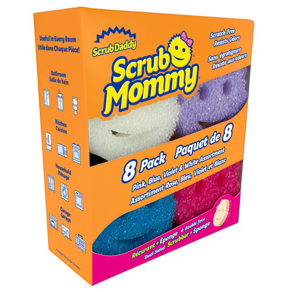 Miếng Cọ Rửa Đa Năng Scrub Mommy Variety Pack – Bộ 8 Miếng