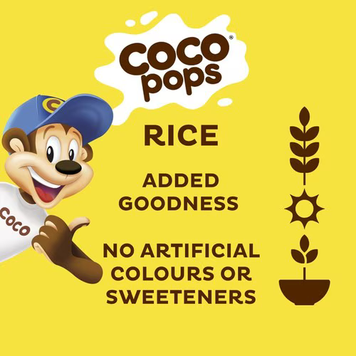 Ngũ Cốc Socola Kellogg's Coco Pops Chocolate Breakfast Cereal – Bộ 3 Hộp x 650g