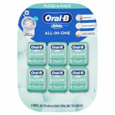 Chỉ Nha Khoa Oral-B Glide All-In-One Hương Bạc Hà - 6 Cuộn X 44m