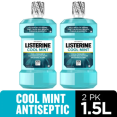 Nước Súc Miệng Listerine Cool Mint Antiseptic - 2 Chai X 1.5L