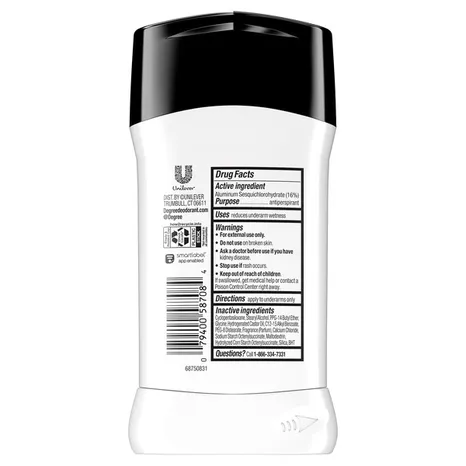 Thanh lăn khử mùi Degree UltraClear Invisible Solid Antiperspirant Deodorant – Set 5 Thanh x 2.7Oz
