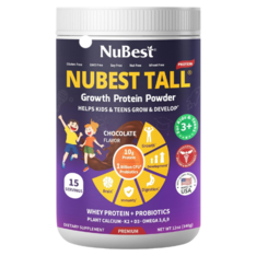 Bột Protein Vị Socola NuBest Tall Growth Protein Powder Chocolate – Hộp 12 Oz