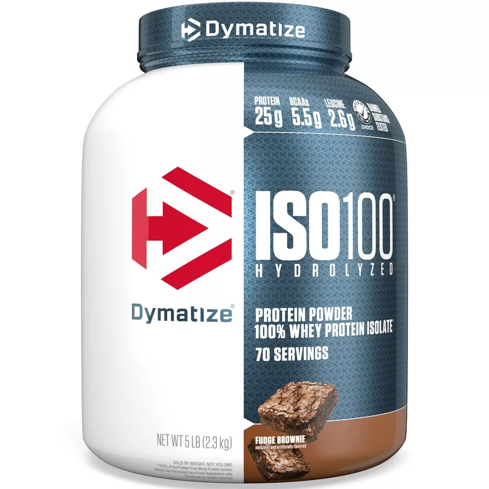Bột Protein Dymatize ISO100 Hương Fudge Brownie – Hộp 5LB