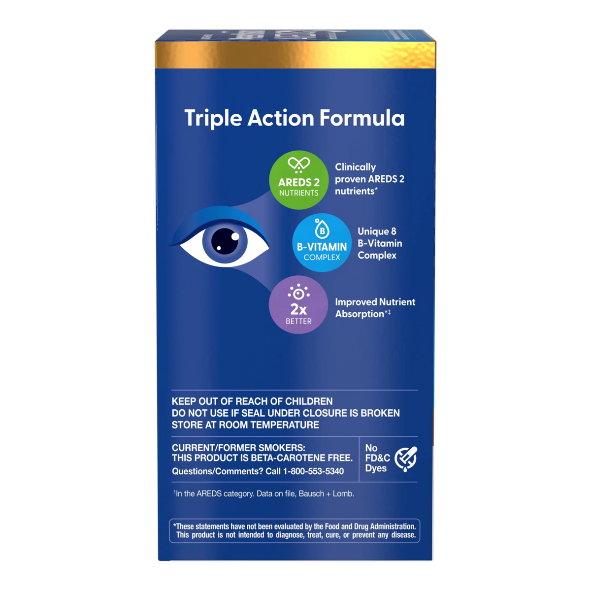 Viên Uống Hỗ Trợ Mắt PreserVision AREDS 3 Eye Vitamin Softgels – Hộp 60 Viên