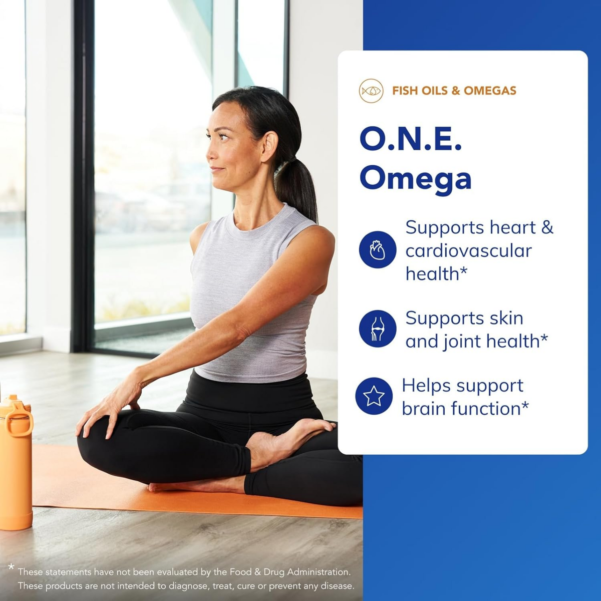 Viên Uống Dầu cá Omega-3 Pure Encapsulations O.N.E. Omega – Hộp 60 Viên