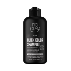Dầu Gội Phủ Đen Tóc No Gray Quick Color Shampoo Black – Chai 8.45 Oz 