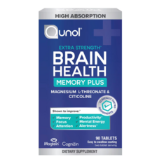 Viên Uống Hỗ Trợ Não Bộ Qunol Brain Health Magnesium L-Threonate – Hộp 90 Viên