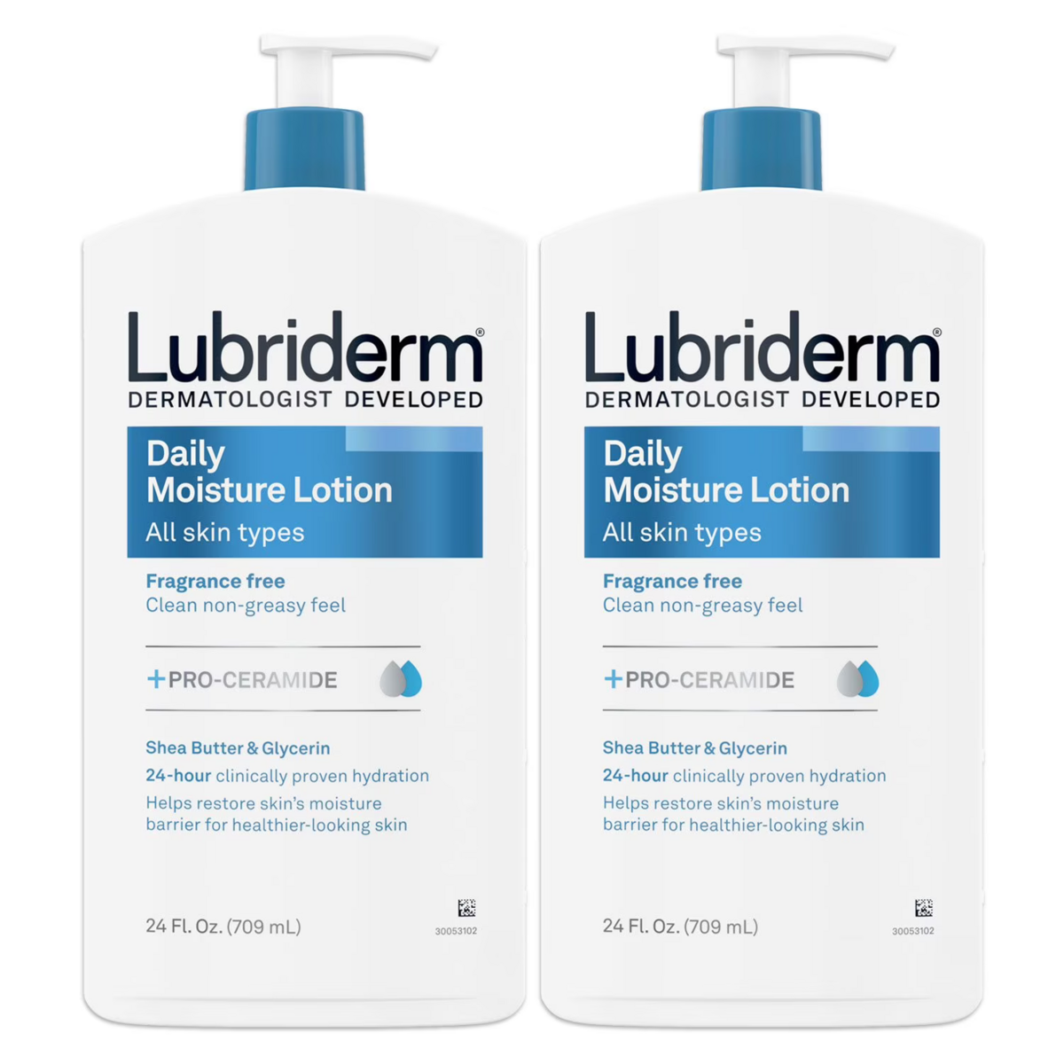 Sữa Dưỡng Thể Lubriderm Daily Moisture Body Lotion – Set 2 Chai x 709ml 