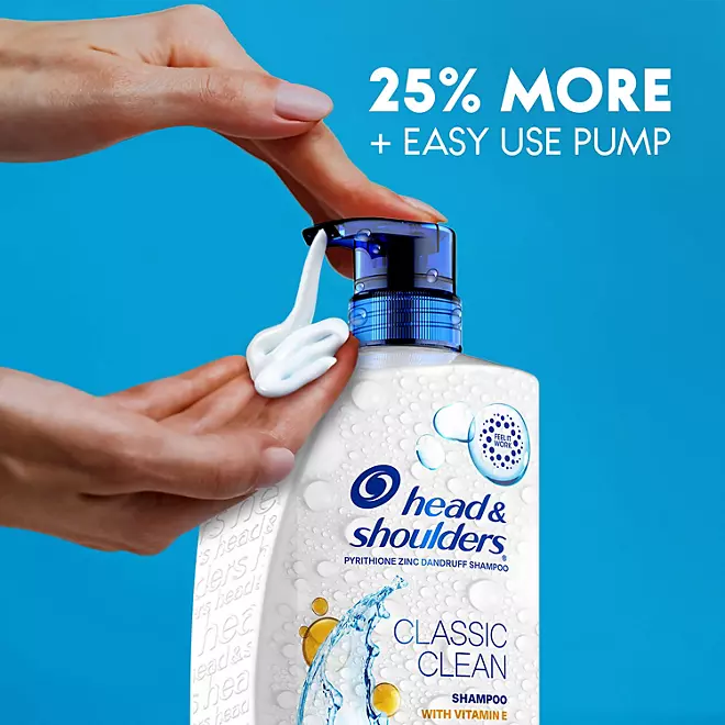 Dầu Gội Trị Gàu Head & Shoulders Classic Clean Anti-Dandruff Shampoo - Chai 1.15L