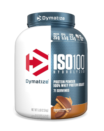 Bột Whey Protein Hương Chocolate Bơ Đậu Phộng Isolate Dymatize ISO100 Chocolate Peanut Butter - Hộp 5LB