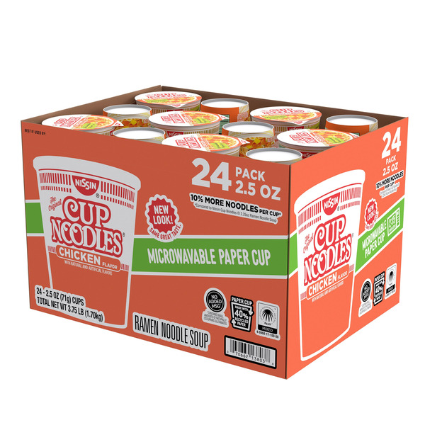 Mỳ Ly Nissin Cup Noodles Chicken Flavor – Thùng 24 Ly
