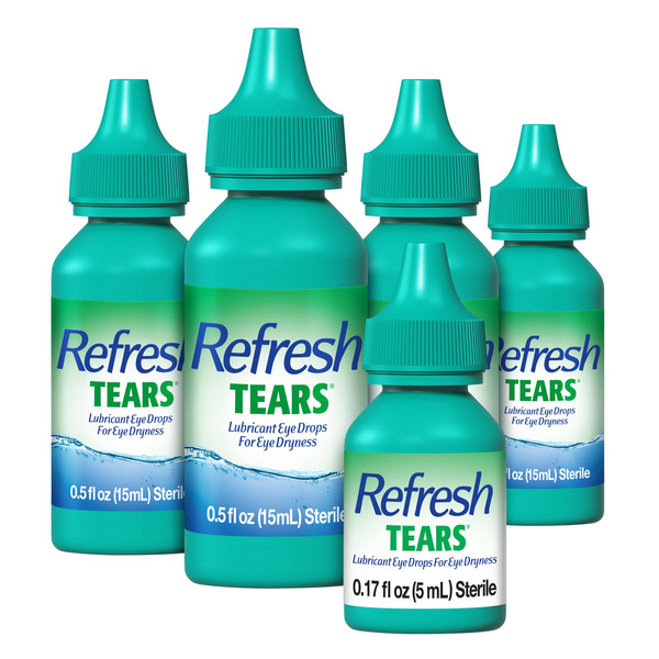 Thuốc Nhỏ Mắt Refresh Tears Lubricant Eye Drops - Hộp 4 Chai X 15ml