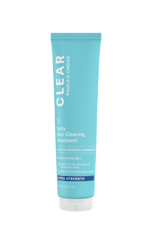 Gel Trị Mụn Paula’s Choice CLEAR Extra Strength Daily Skin Clearing Treatment 5% Benzoyl Peroxide – Tuýp 2.25 Oz