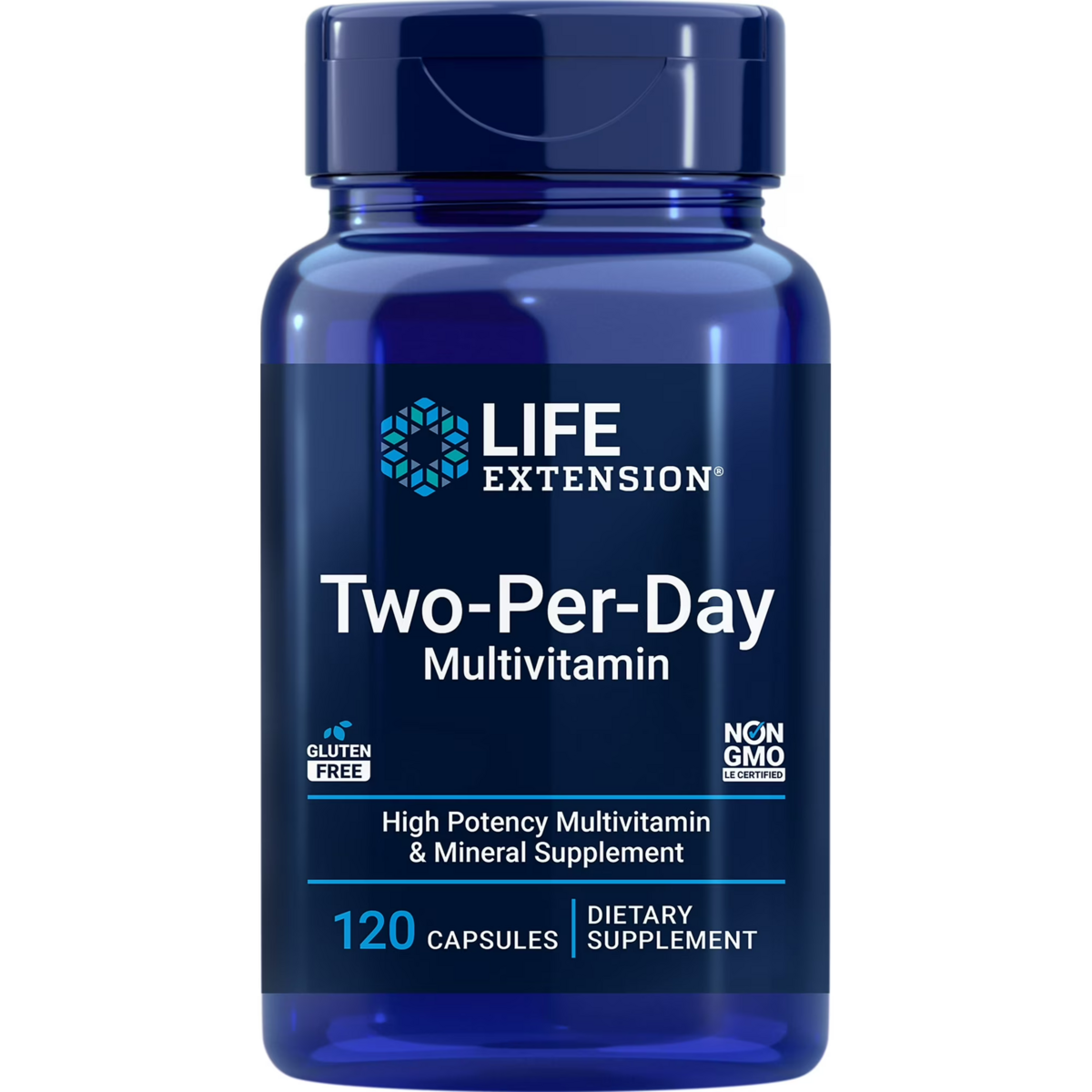 Viên Uống Vitamin Tổng Hợp Life Extension Two-Per-Day Multivitamin – Hộp 120 Viên
