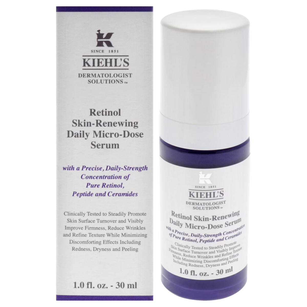 Serum Retinol Kiehl's Micro-Dose Anti-Aging Retinol Serum - Chai 30ml