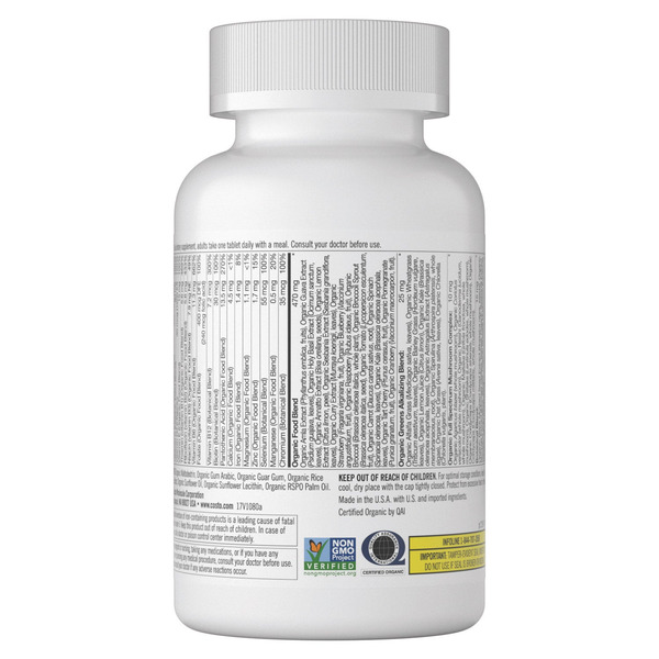 Viên Uống Vitamin Tổng Hợp Kirkland Signature Organic Multivitamin Whole Food Sourced – Hộp 80 Viên