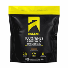 Bột Protein Ascent Native Fuel Whey Vị Chocolate – Gói 1.9kg