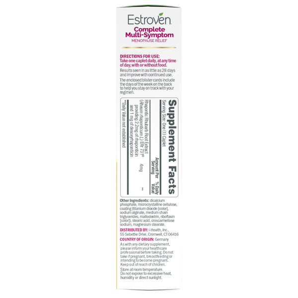 Viên Uống Hỗ Trợ Giảm Triệu Chứng Mãn Kinh Estroven Complete Multi-Symptom Menopause Relief  - Hộp 84 Viên