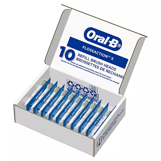 Đầu Bàn Chải Thay Thế Oral-B FlossAction Cho Bàn Chải Điện - Hộp 10 Chiếc