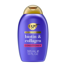 Dầu Xả Hỗ Trợ Dày Tóc, Giảm Xơ Rối OGX Extra Volume Biotin & Collagen Extra Strength Conditioner – Chai 385 ml