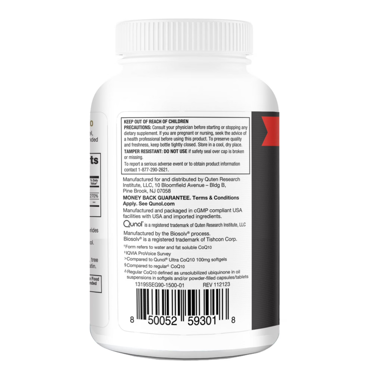 Viên Uống Bổ Sung Coenzyme Q10 Qunol Ultra CoQ10 200 mg – Hộp 90 Viên