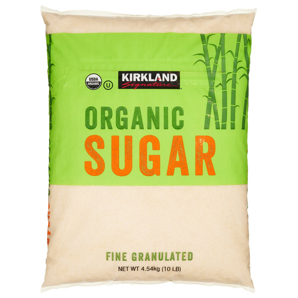 Đường Mía Hữu Cơ Kirkland Signature Organic Cane Sugar – Túi 10 Lb