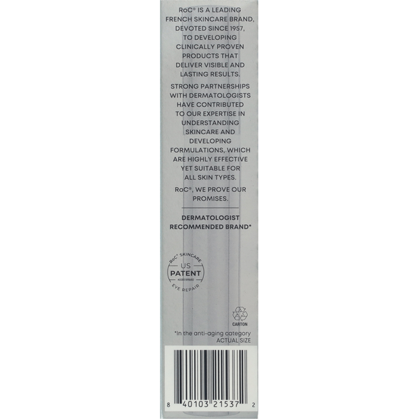 Kem Dưỡng Mắt RoC Retinol Correxion Dark Circles Eye Treatment – Tuýp 15ml