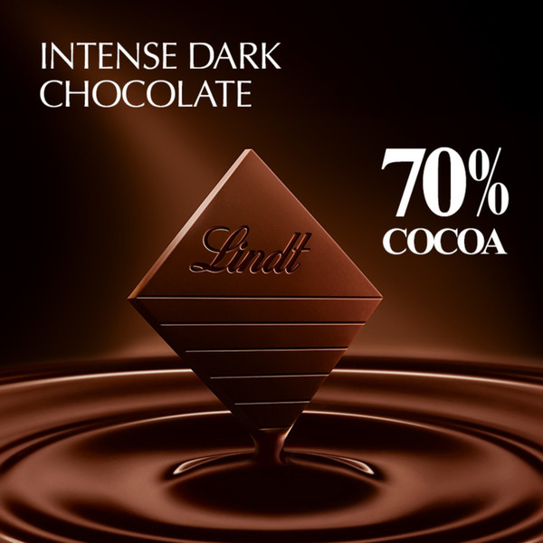 Kẹo Socola Đen Lindt Excellence 70% Cocoa Dark Chocolate Bar – Hộp 3.5 Oz