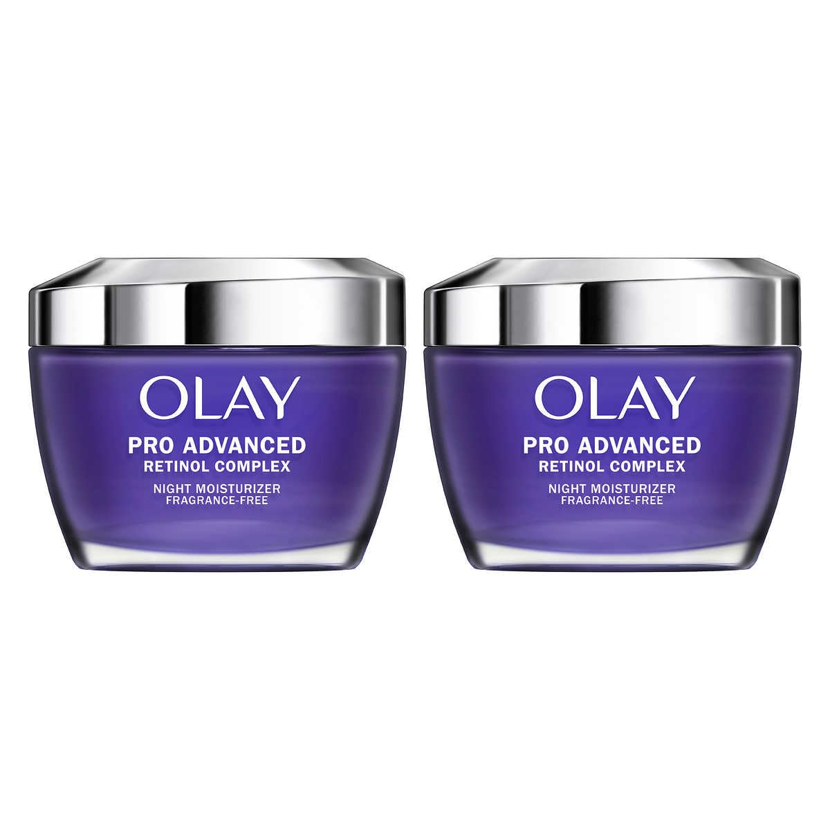 Kem Dưỡng Da Ban Đêm Olay Pro Advanced Retinol Complex Night Moisturizer – Set 2 Hũ x 2 Oz