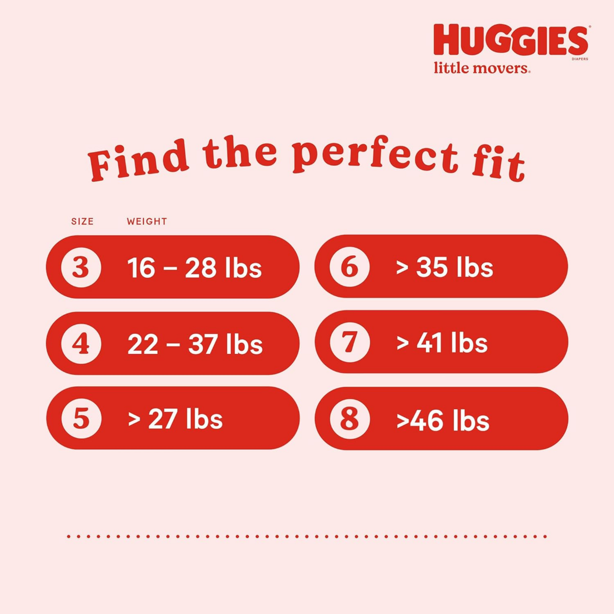 Tã Huggies Little Movers Baby Diapers Size 4 Cho Bé 10-17kg - Gói 156 Miếng