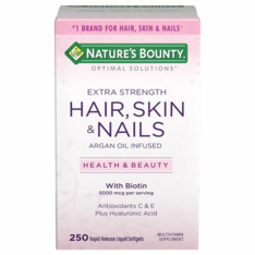 Viên Uống Nature's Bounty Hair, Skin & Nails – Hộp 250 Viên