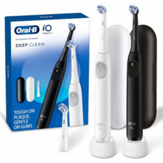 Bàn Chải Đánh Răng Điện Oral-B iO Series 2 -  Bộ 2 Chiếc Kèm 3 Đầu Bàn Chải