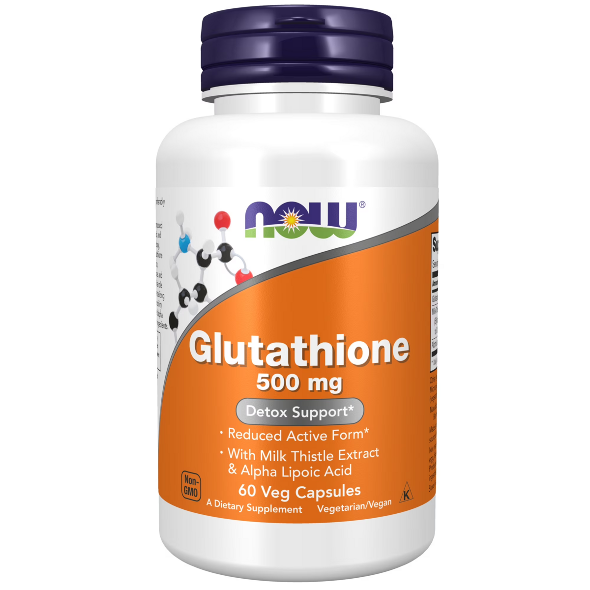 Viên Uống NOW Supplements Glutathione – Hộp 60 Viên