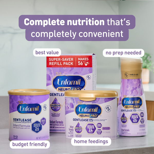 Sữa Bột Enfamil Gentlease Infant Formula - Hộp 352g