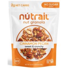 Túi Hạt Nutrail Cinnamon Pecan Keto Nut Granola – Túi 22 Oz