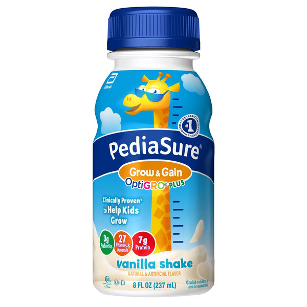 Sữa Dinh Dưỡng PediaSure Grow & Gain With OptiGRO Vị Vanilla – Thùng 24 Chai X 237ml
