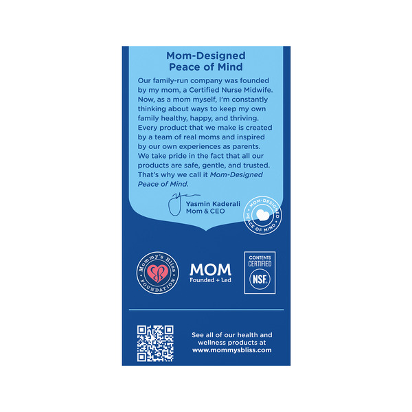 Nước Uống Hỗ Trợ Tiêu Hóa Dành Cho Trẻ Sơ Sinh Mommy’s Bliss Gripe Water Liquid Dietary Supplement – Chai 4 Oz