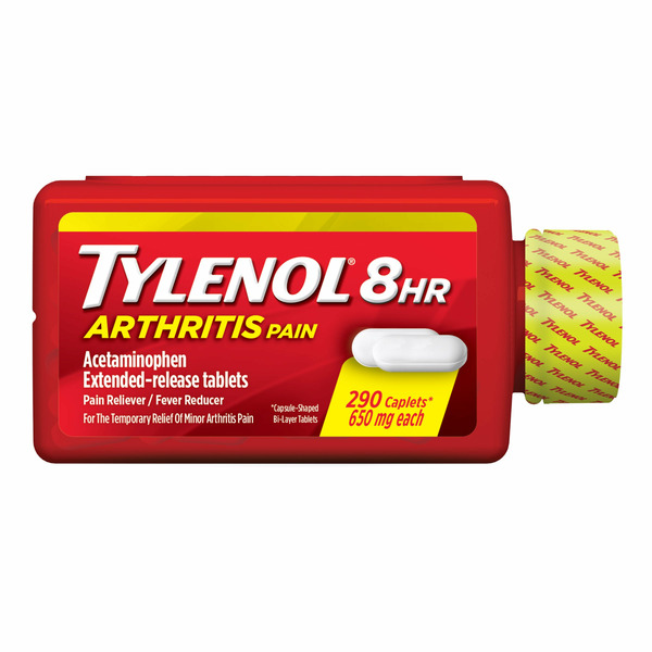Viên Uống Giảm Đau Hạ Sốt Tylenol 8HR Arthritis Pain – Hộp 290 Viên