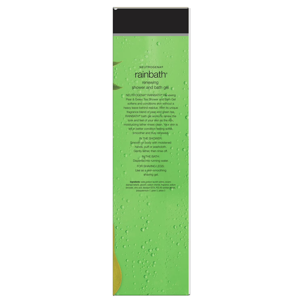Sữa Tắm Neutrogena Rainbath Renewing Shower & Bath Gel Pear & Green Tea Hương Lê Chín & Trà Xanh – Chai 40 fl oz