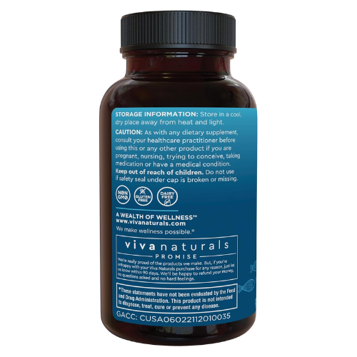 Viên Uống Dầu Cá Viva Naturals Triple-Strength Omega-3 Fish Oil 2500mg – Hộp 90 Viên