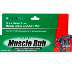 Kem Hỗ Trợ Giảm Đau Cơ Và Khớp CareAll Muscle Rub Ultra Strength – Tuýp 3 Oz