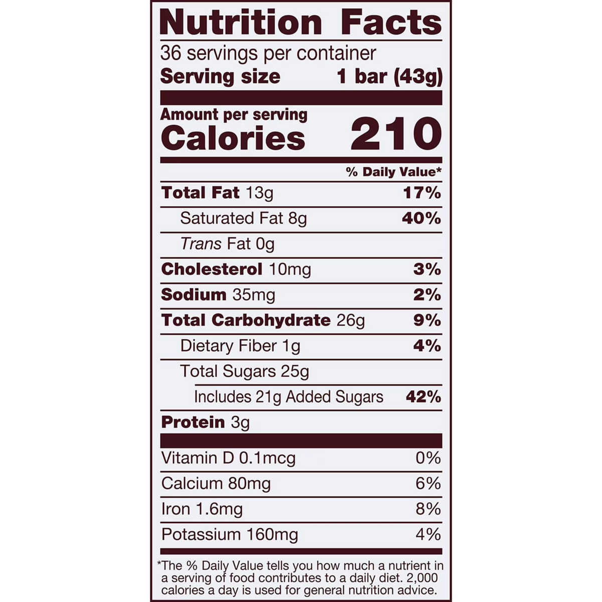 Kẹo Socola HERSHEY'S Milk Chocolate Candy Bars – Hộp 36 Thanh