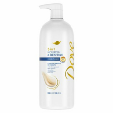 Dầu Xả Phục Hồi Và Nuôi Dưỡng Dove Nourish & Restore 5-in-1 Conditioner - Chai 1L