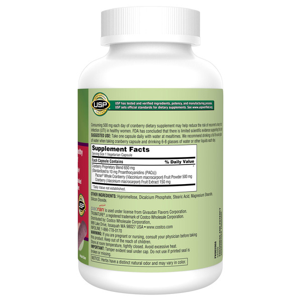 Viên Uống Trunature One Per Day Cranberry Dietary Supplement – Hộp 140 Viên
