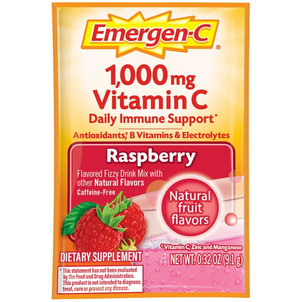 Bột Hòa tan Bổ sung Vitamin C & khoáng chất Emergen-C Variety Pack –  Hộp 90 gói