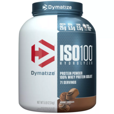 Bột Protein Dymatize ISO100 Hydrolyzed Chocolate Hương Socola – Hộp 5LB